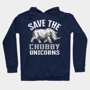 save the chubby unicorns Hoodie